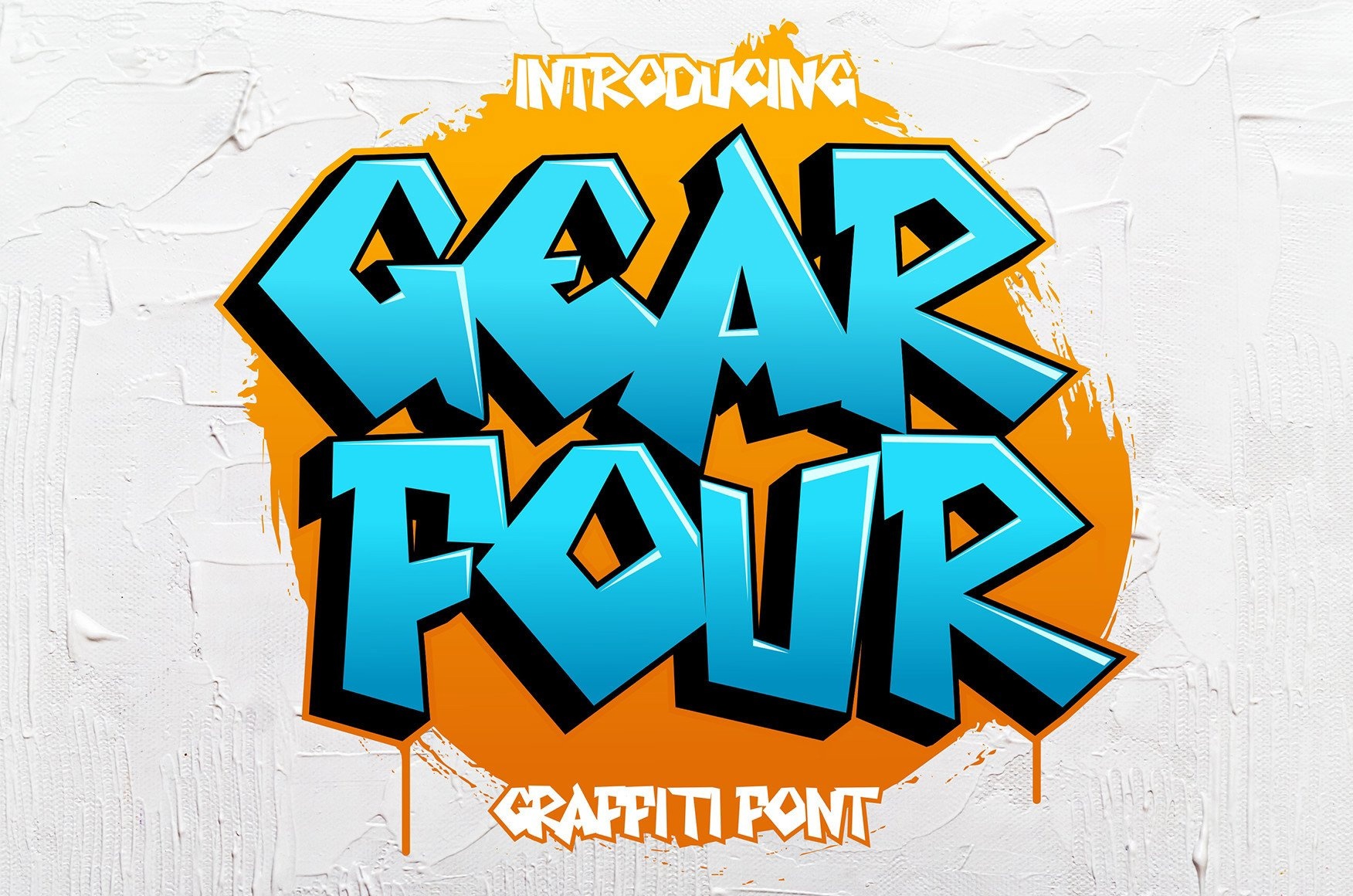 Font Gear Four