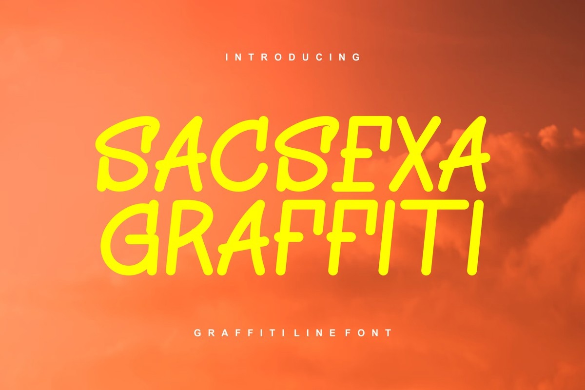 Font Sacsexa Graffiti