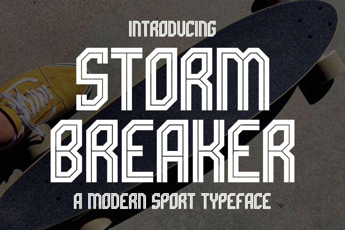 Font Storm Breaker