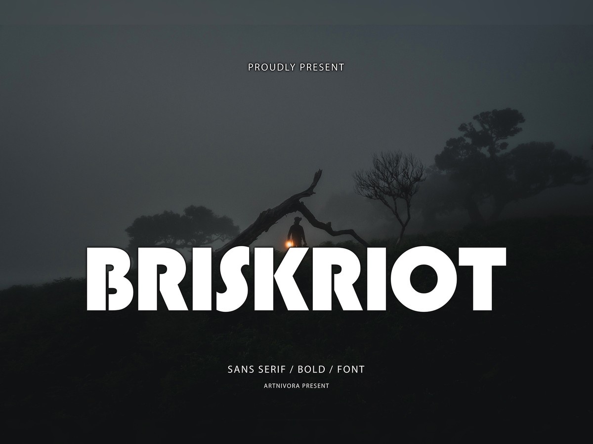 Font Briskriot