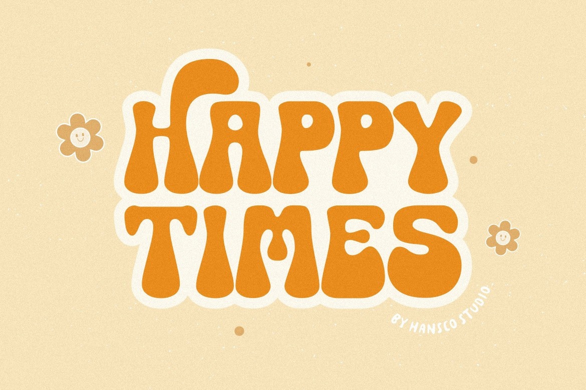 Font Happy Times