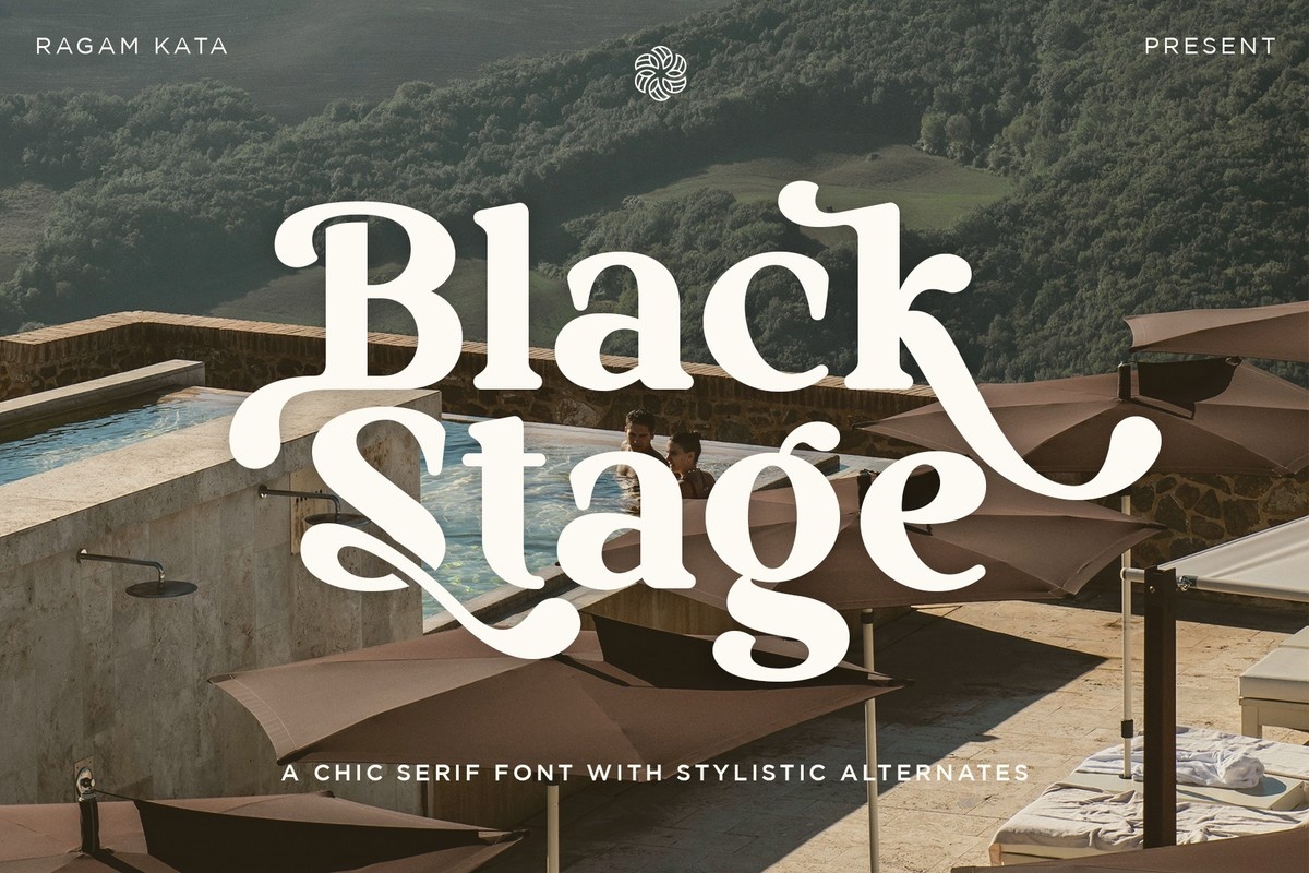 Font Black Stage