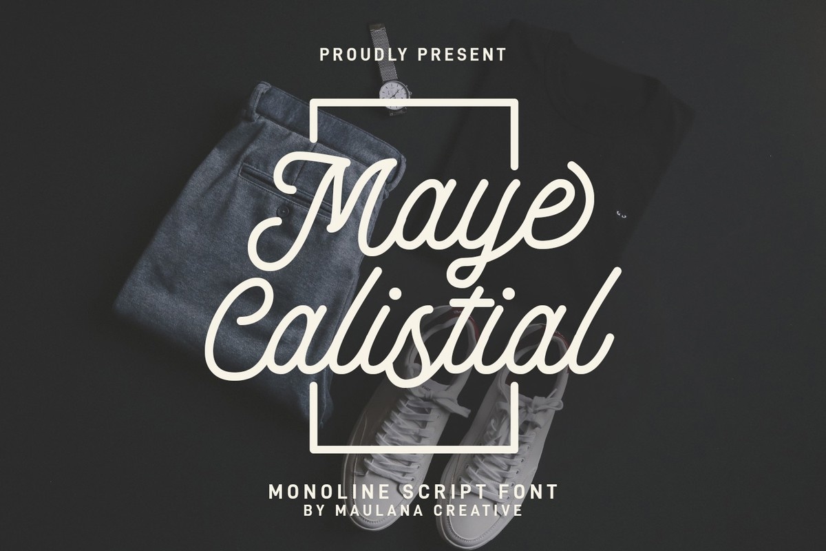 Font Maye Calistial