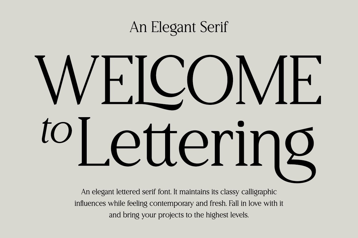Font Welcome