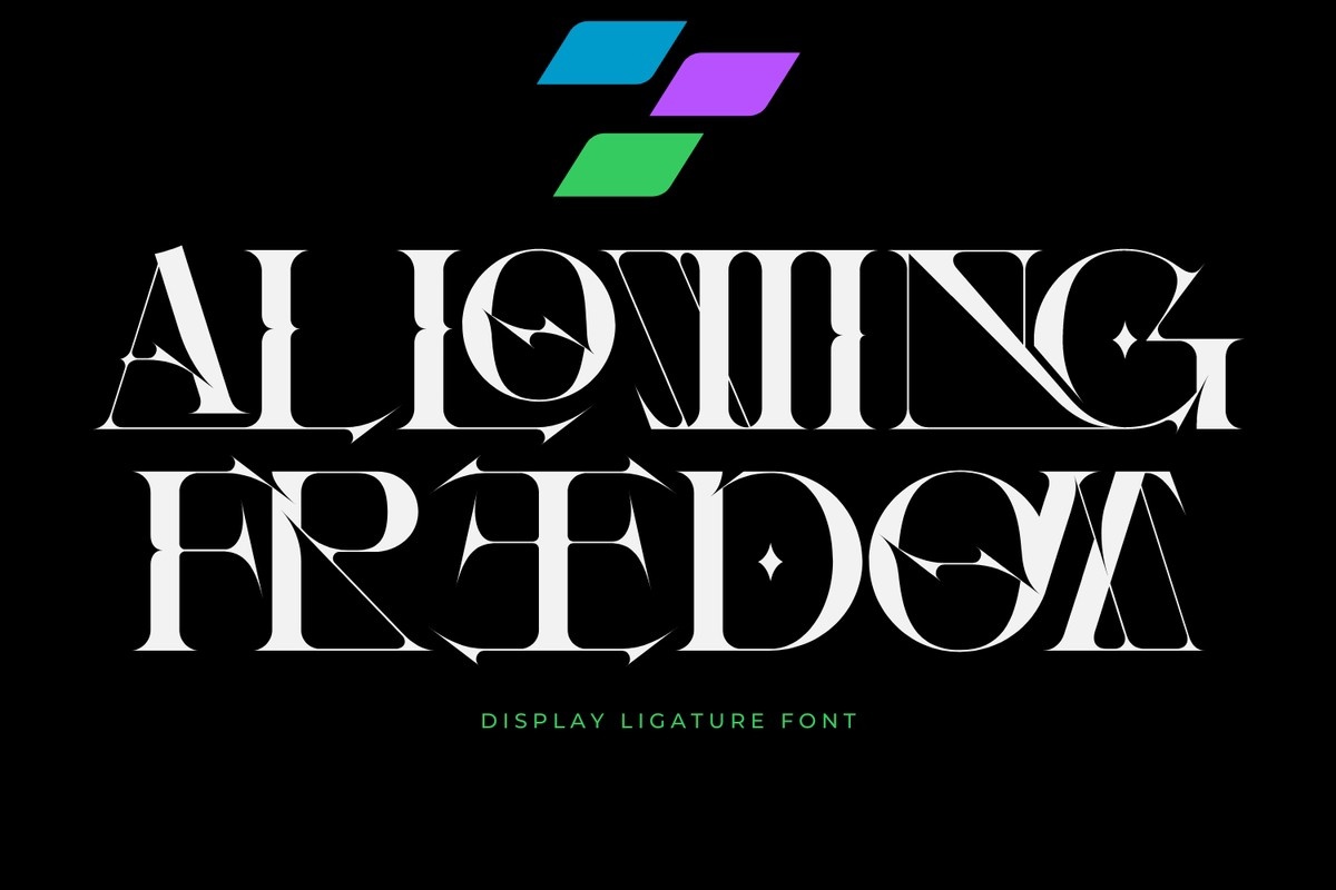 Font Allowing Freedom
