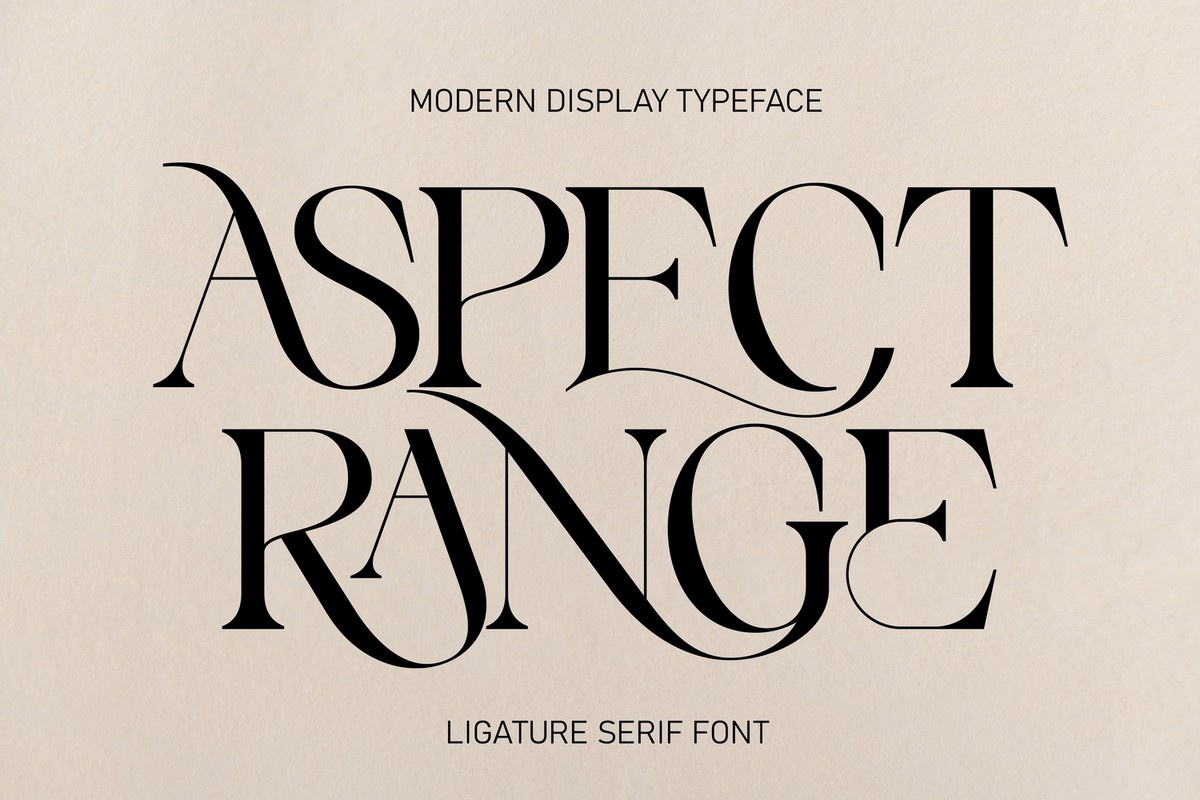 Font Aspect Range