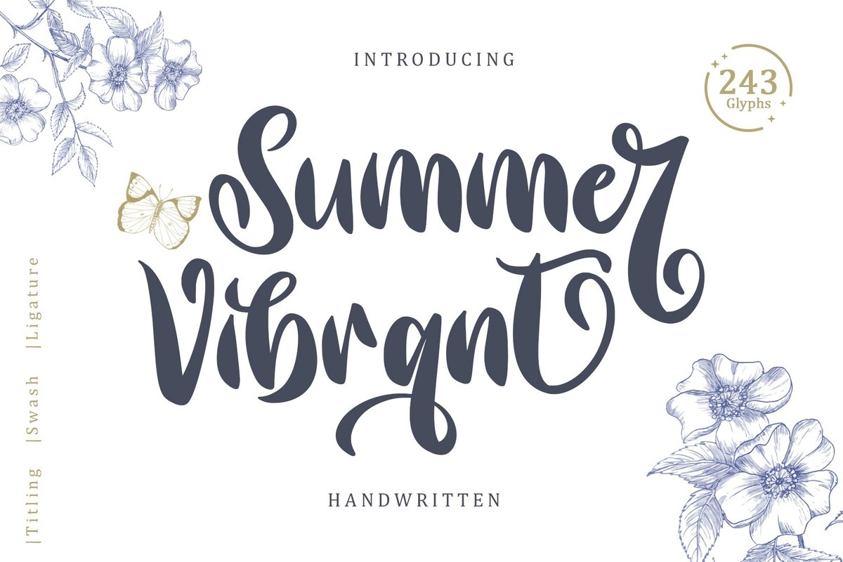 Font Summer Vibrant