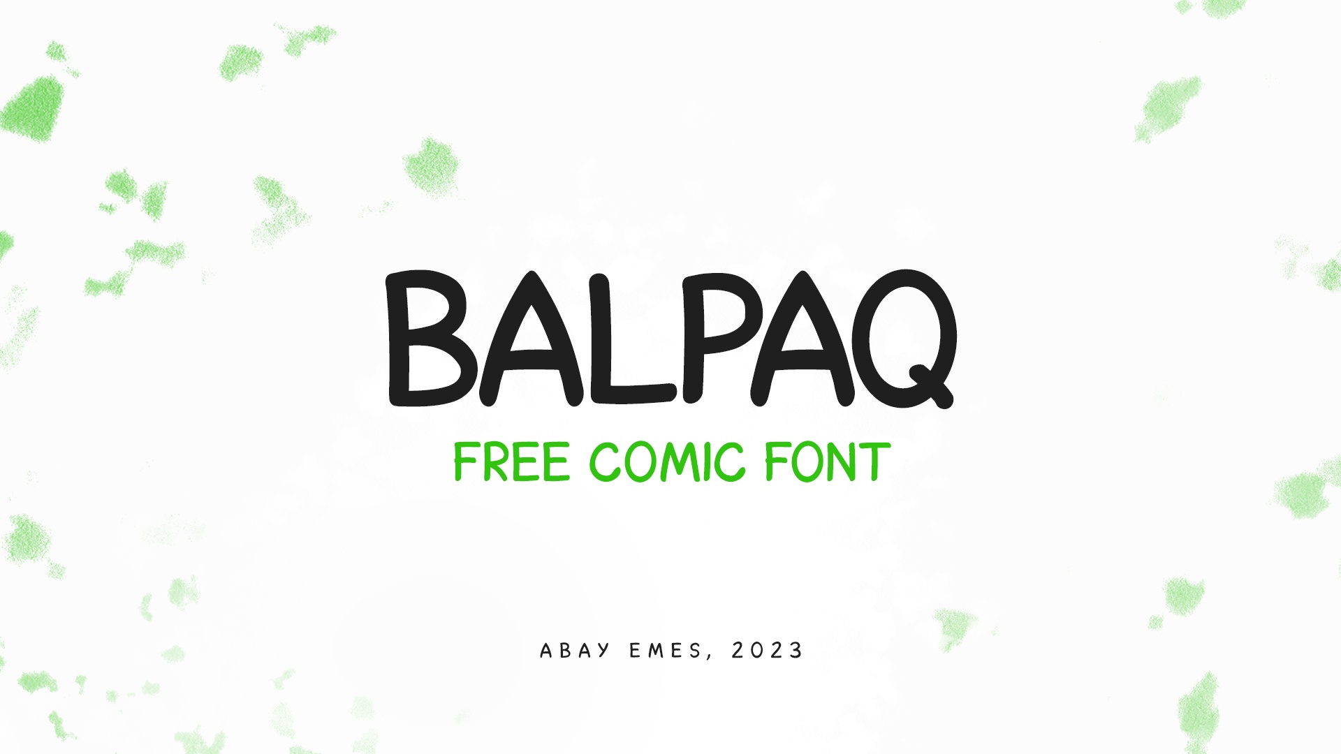 Font Balpaq