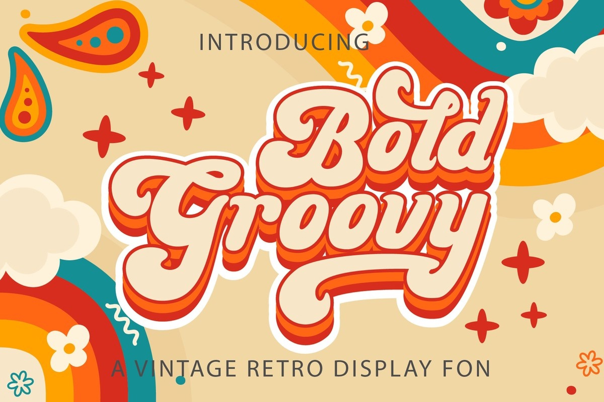 Font Bold Groovy