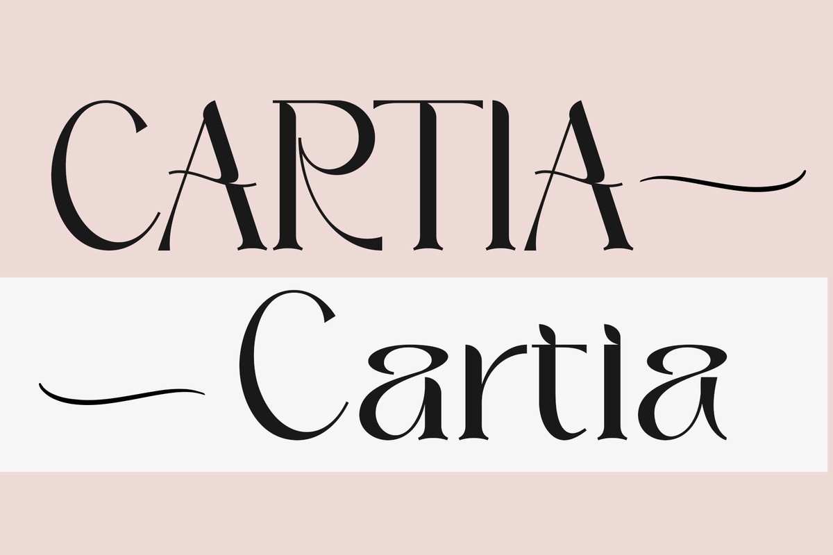 Font Cartia