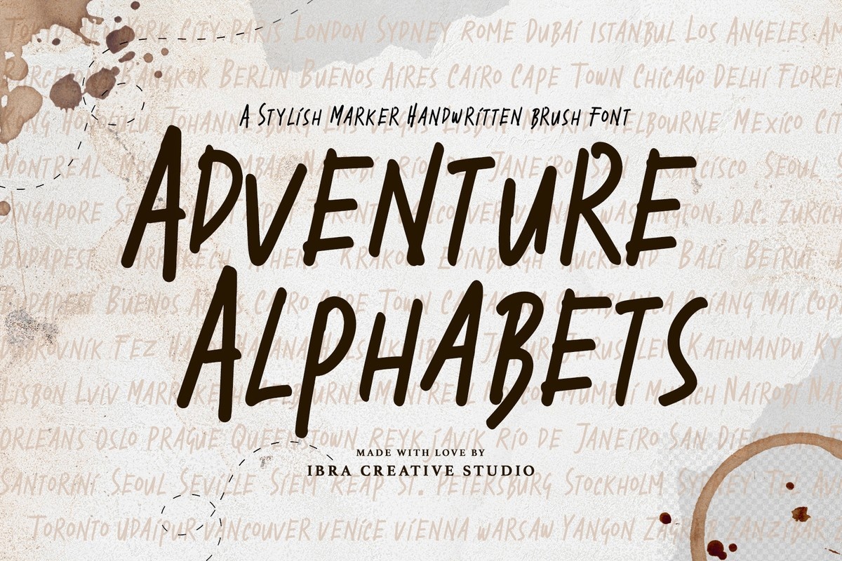 Font Adventure Alphabets