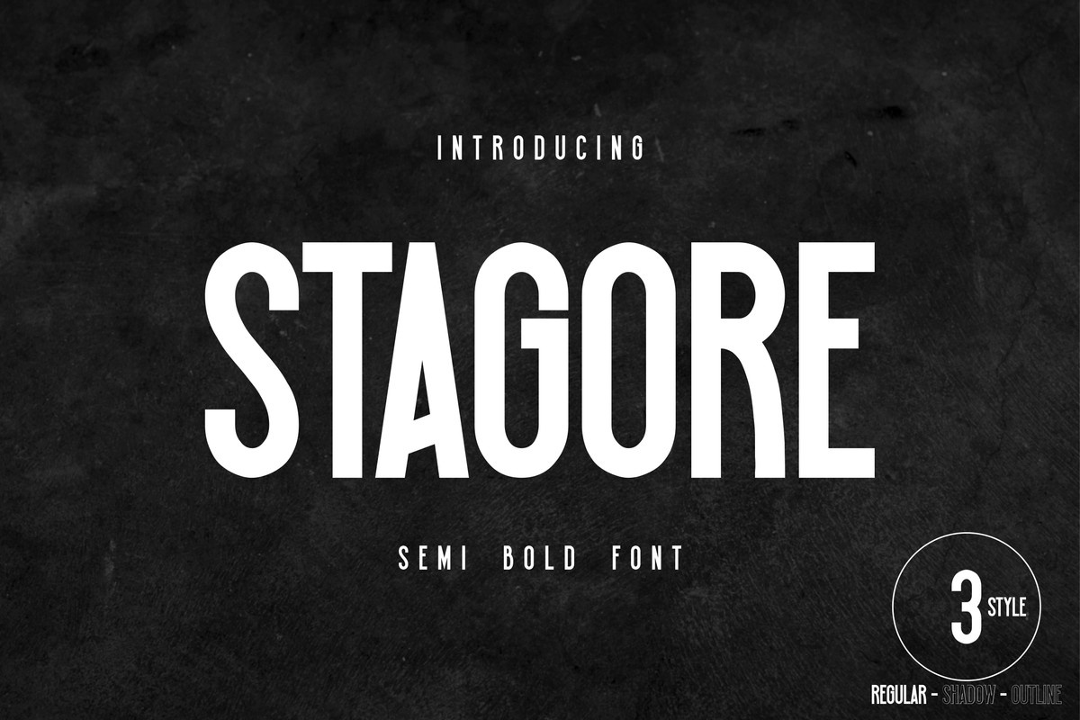 Font Stagore