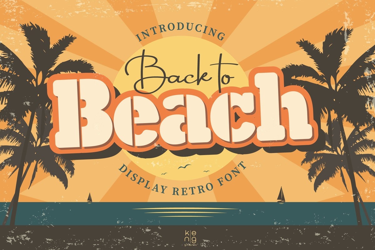 Font Back to Beach
