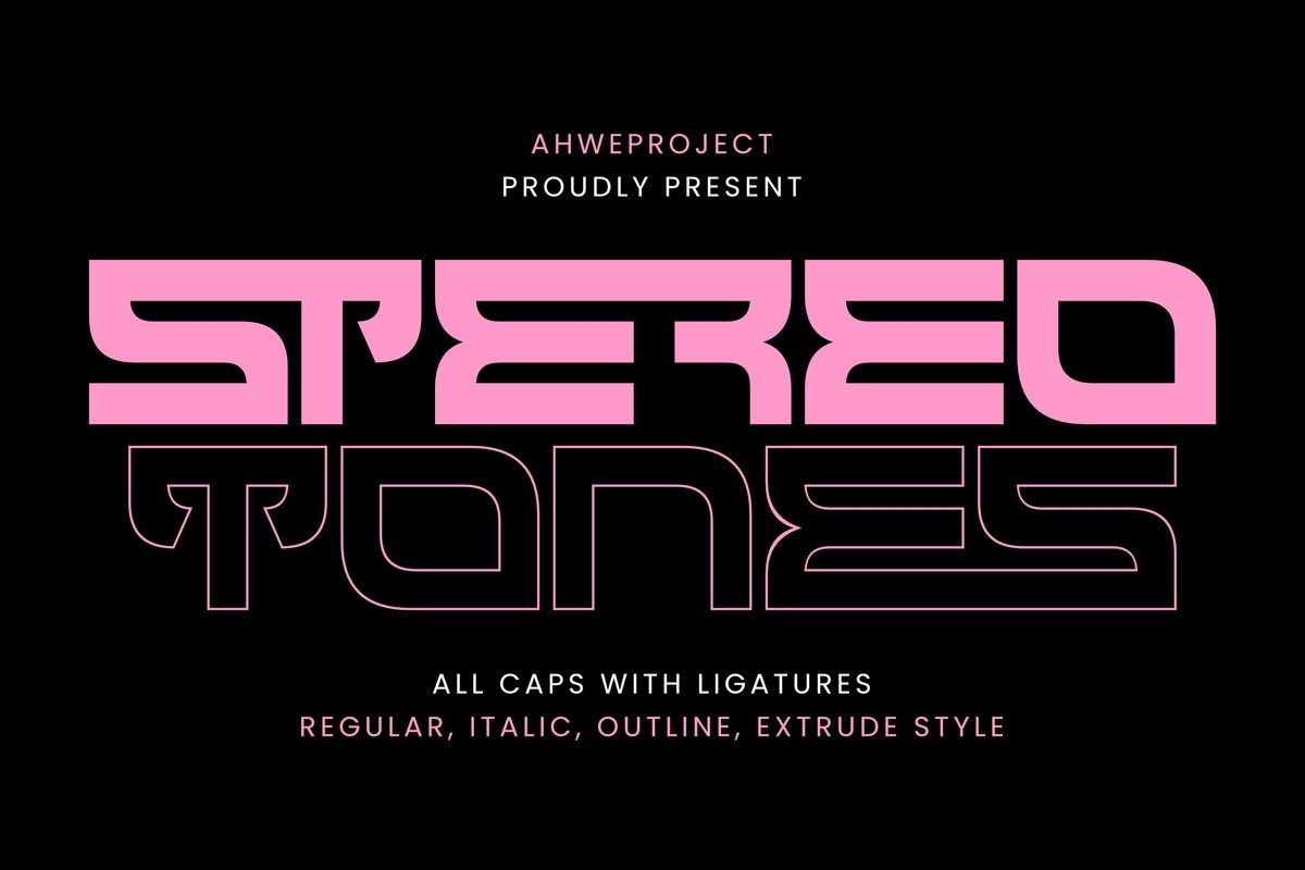 Font Stereotones