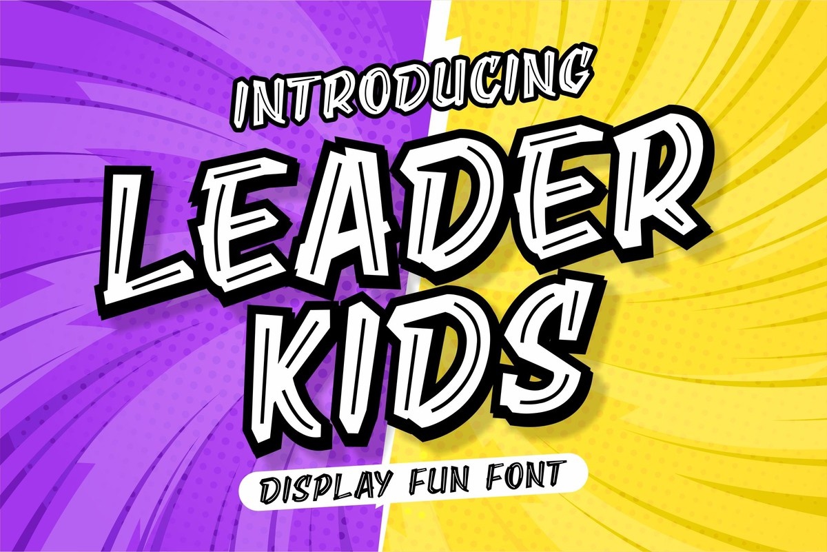 Font Leader Kids