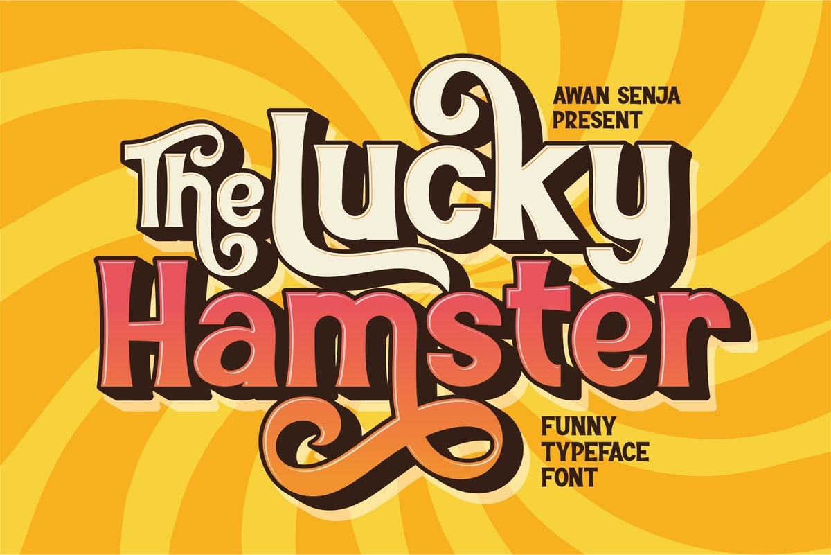 Font The Lucky Hamster