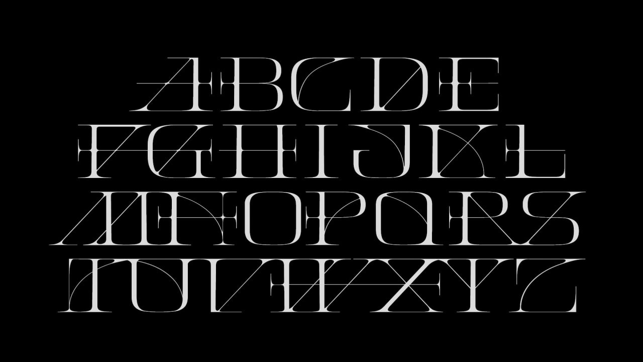 Font Wired Serif
