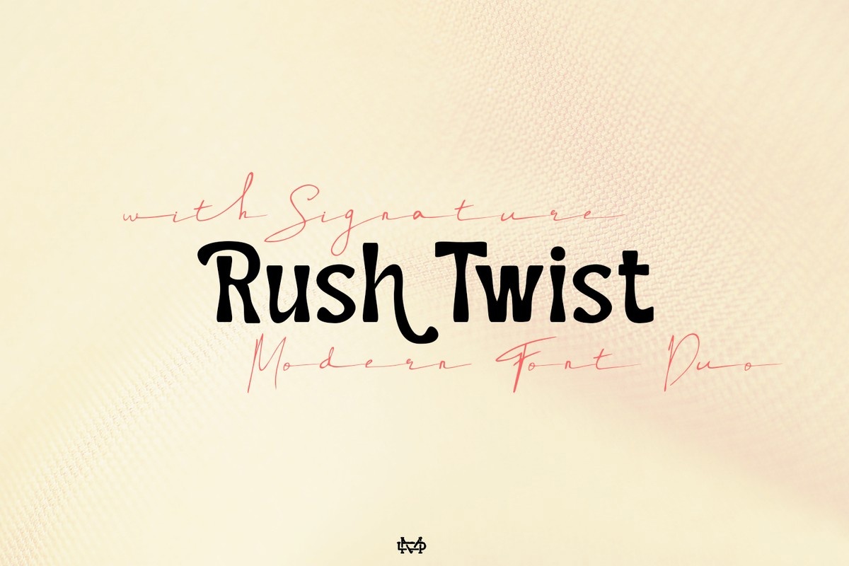 Font Rush Twist