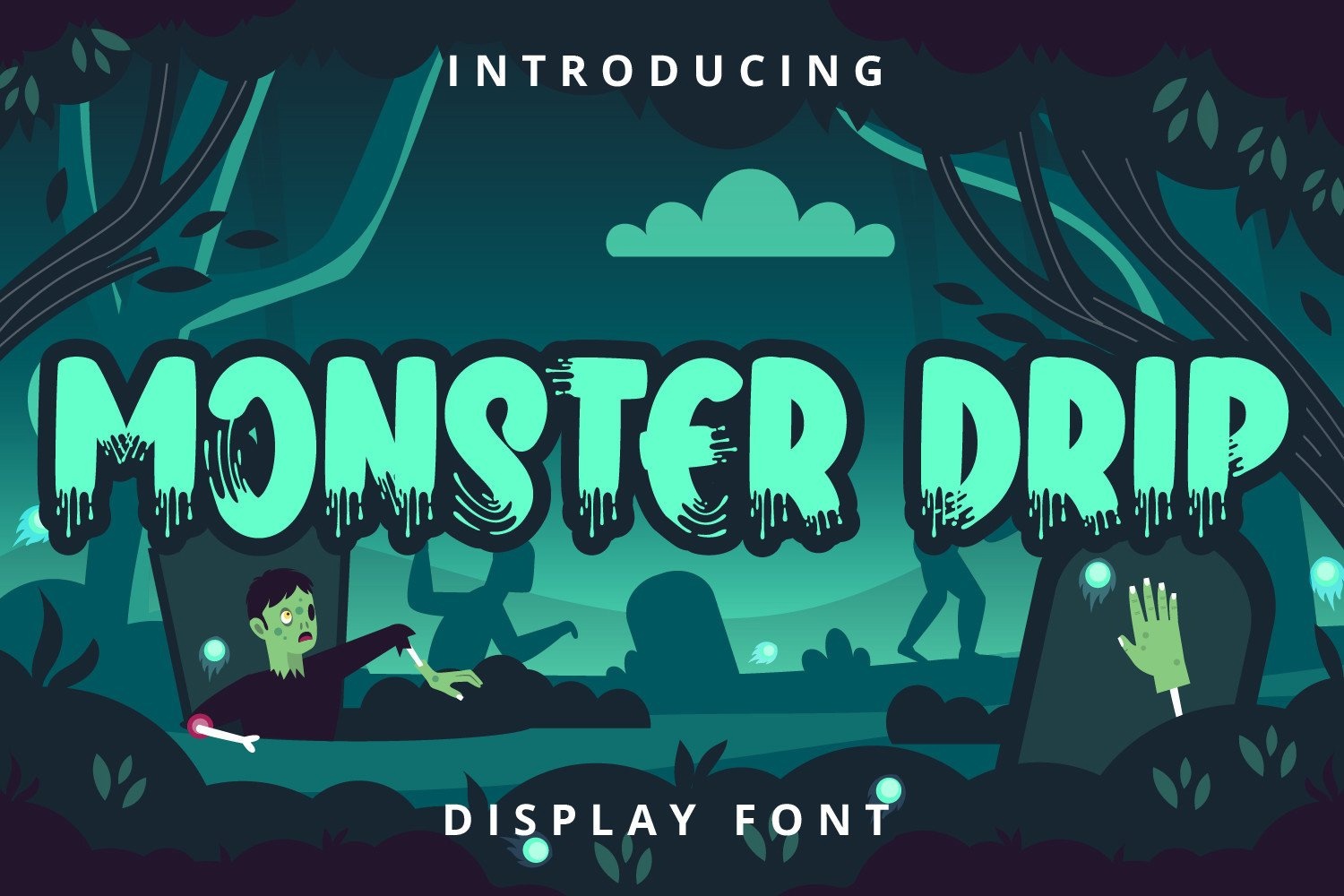 Font Monster Drip