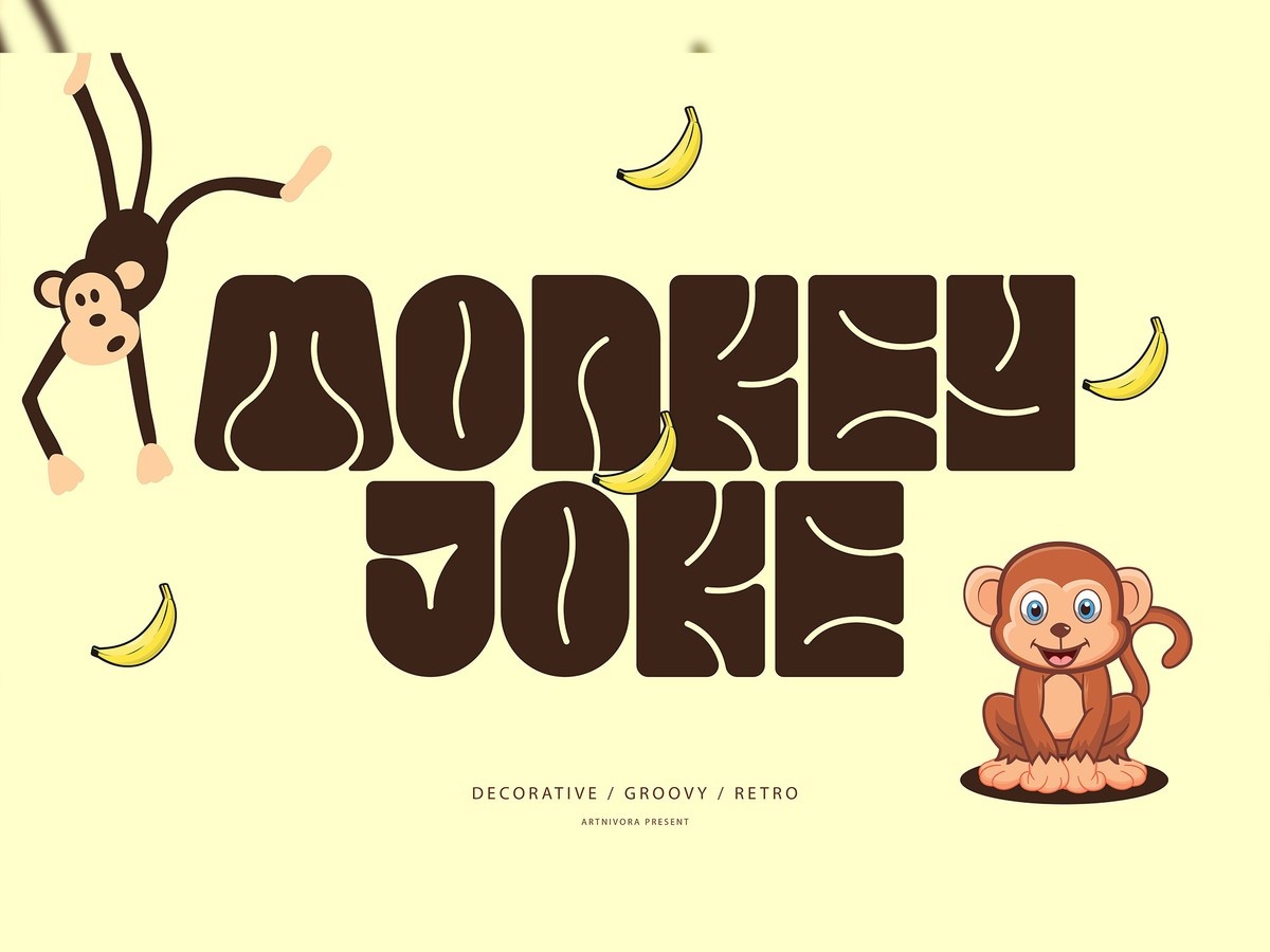 Font Monkey Joke