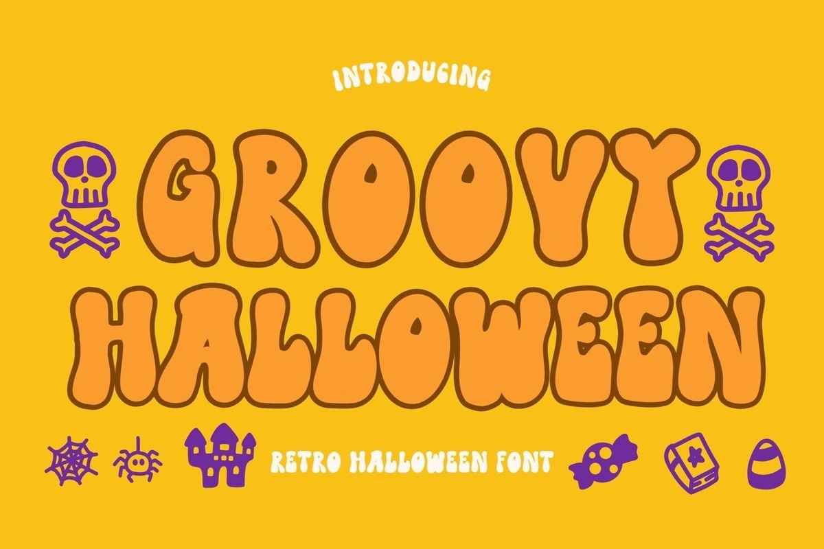 Font Groovy Halloween
