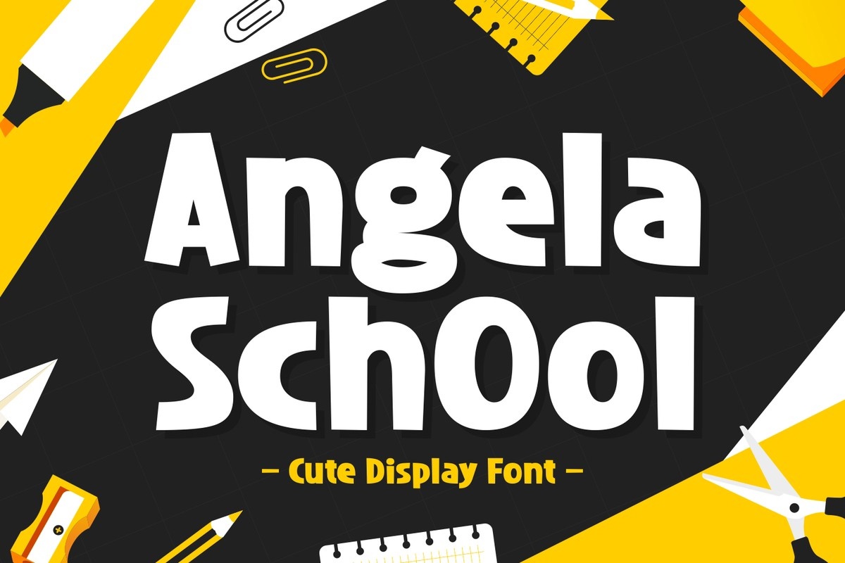 Font Angela School