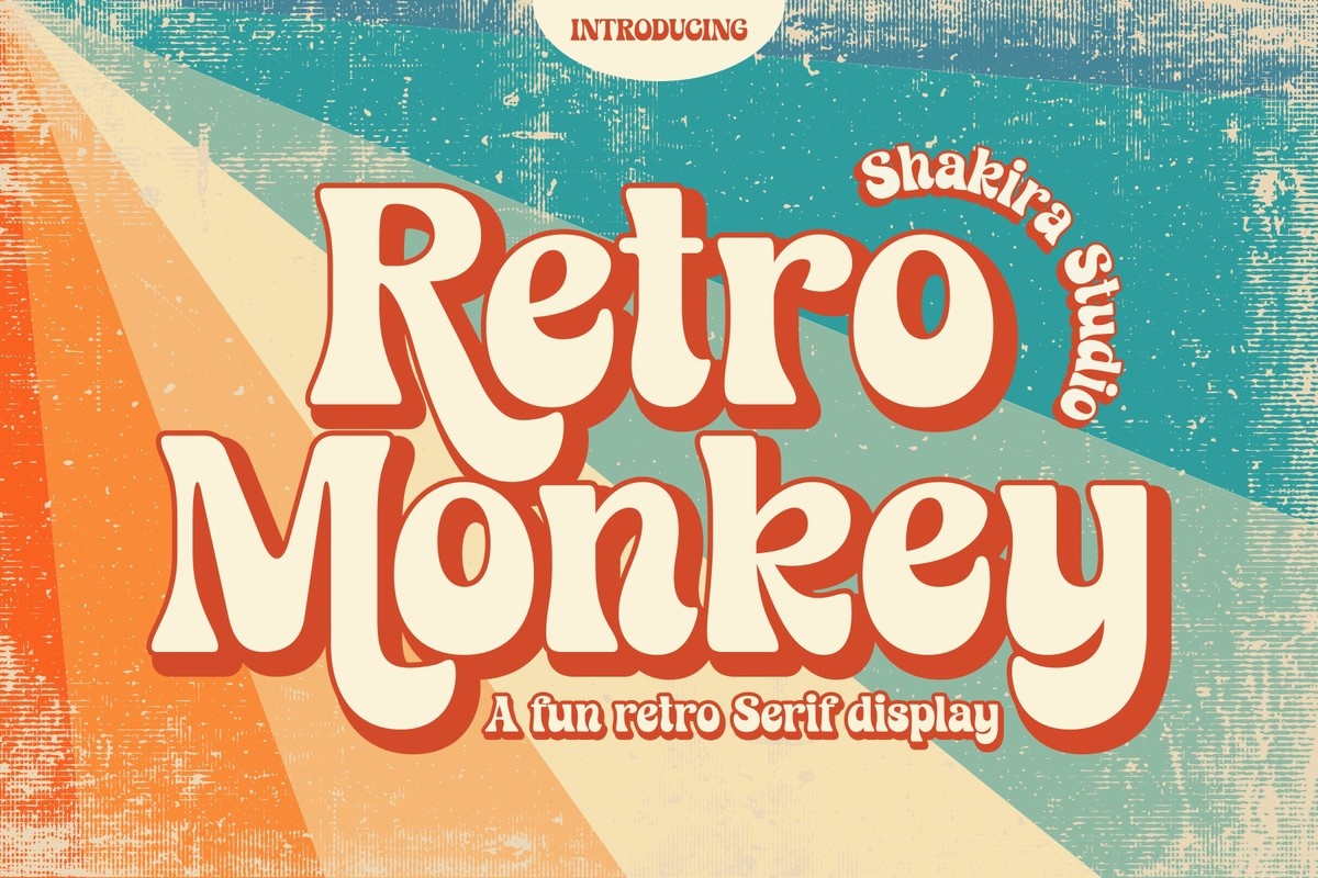 Font Retro Monkey