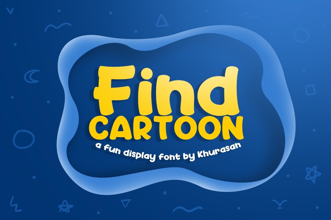 Font Find Cartoon