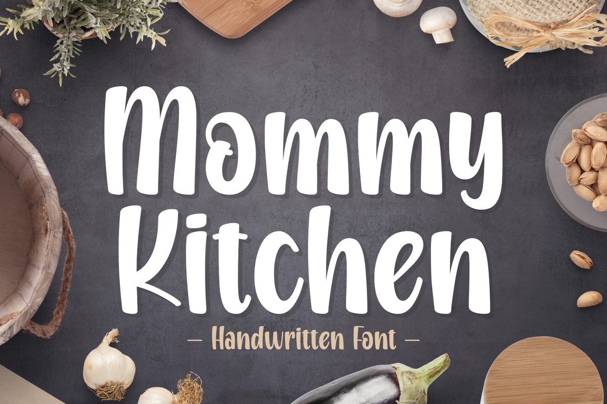 Font Mommy Kitchen