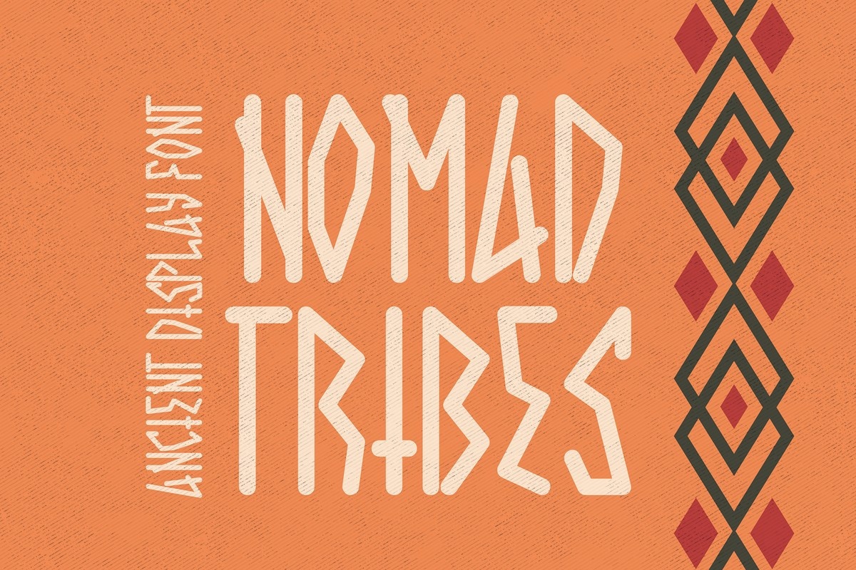 Font Nomad Tribes