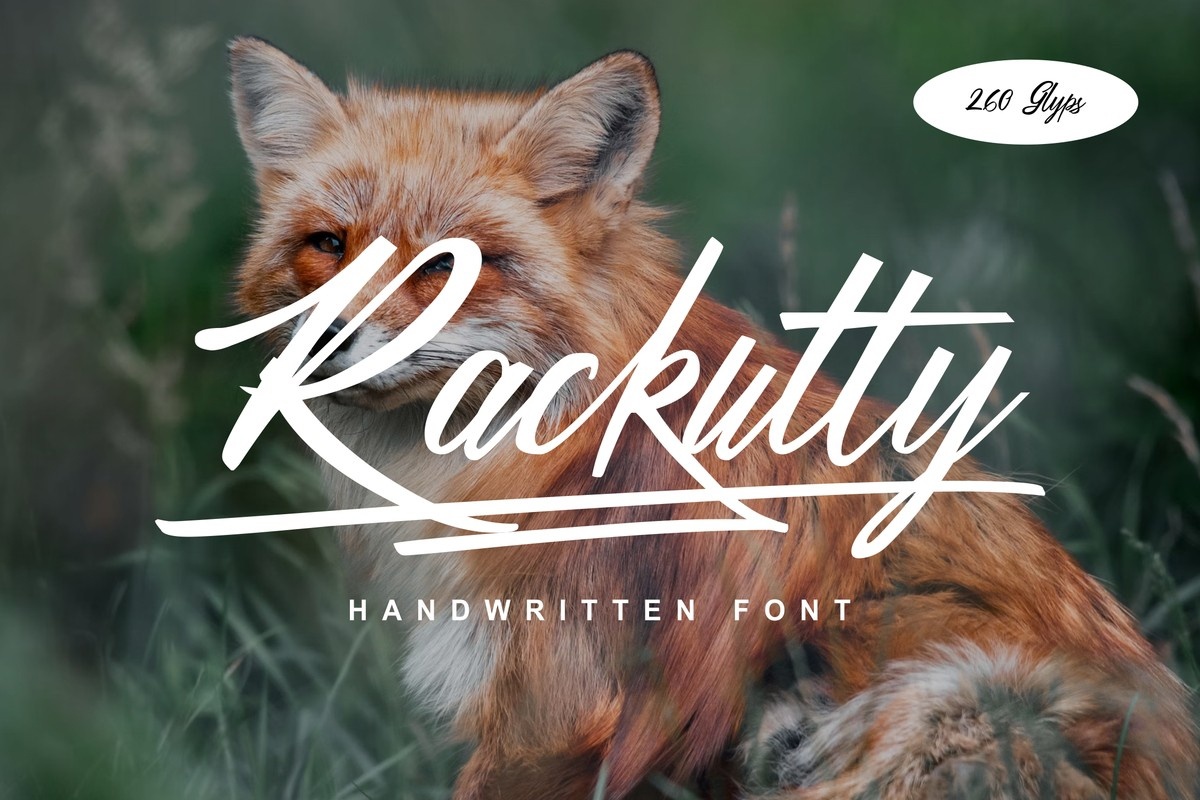 Font Rackutty