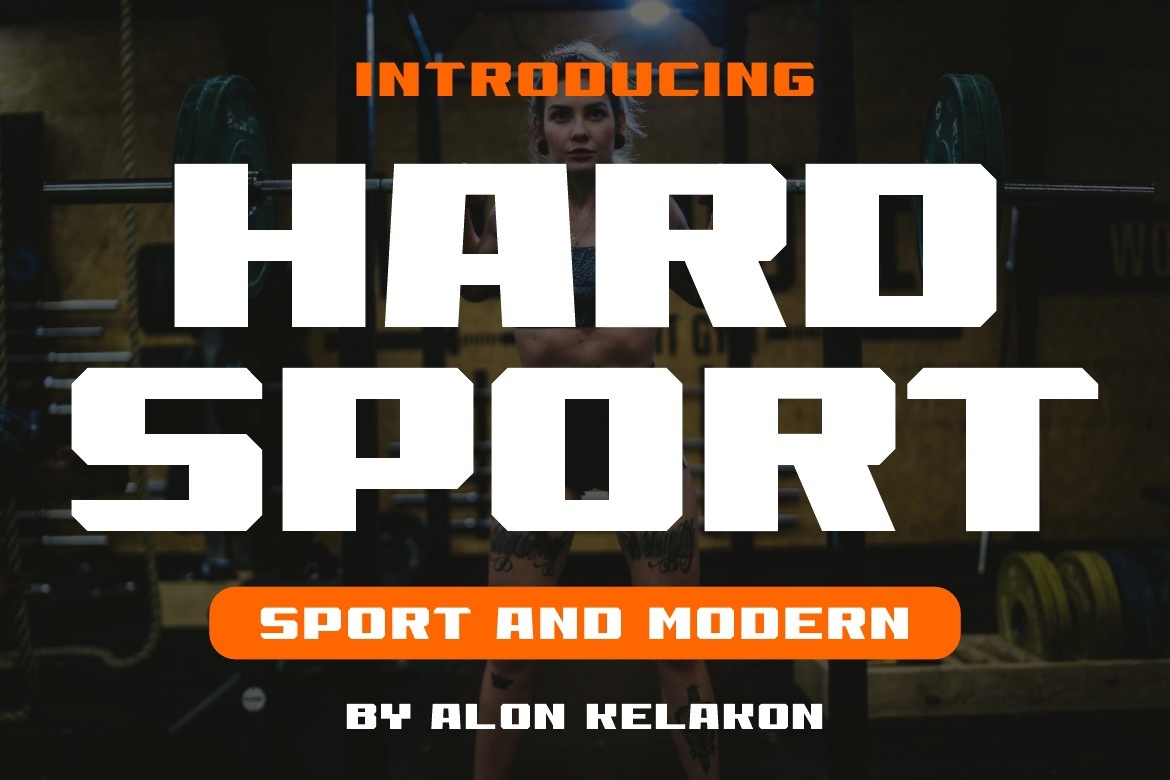 Font Hard Sport