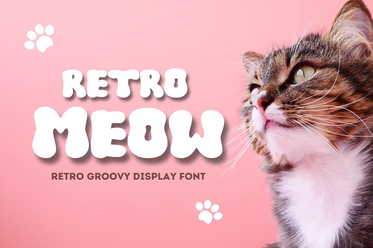 Font Retro Meow