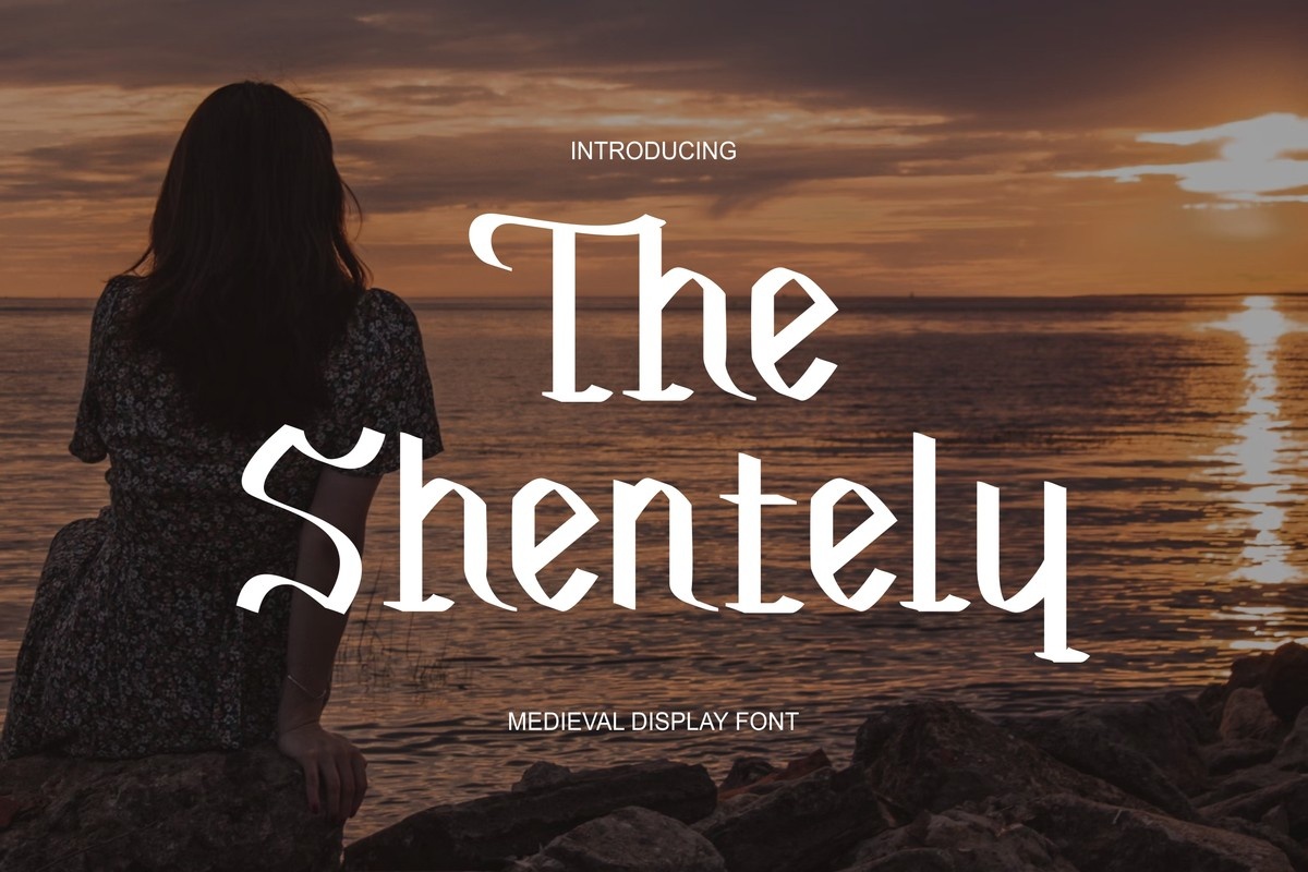 Font The Shentely