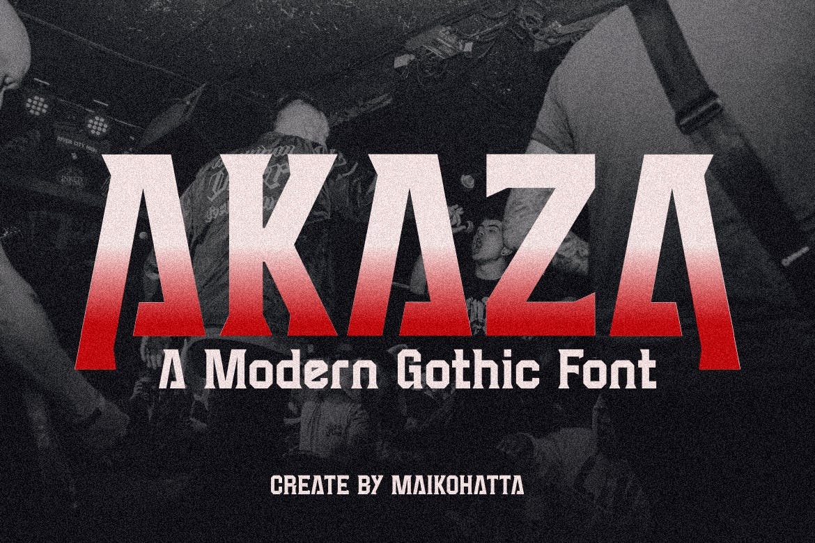 Font Akaza