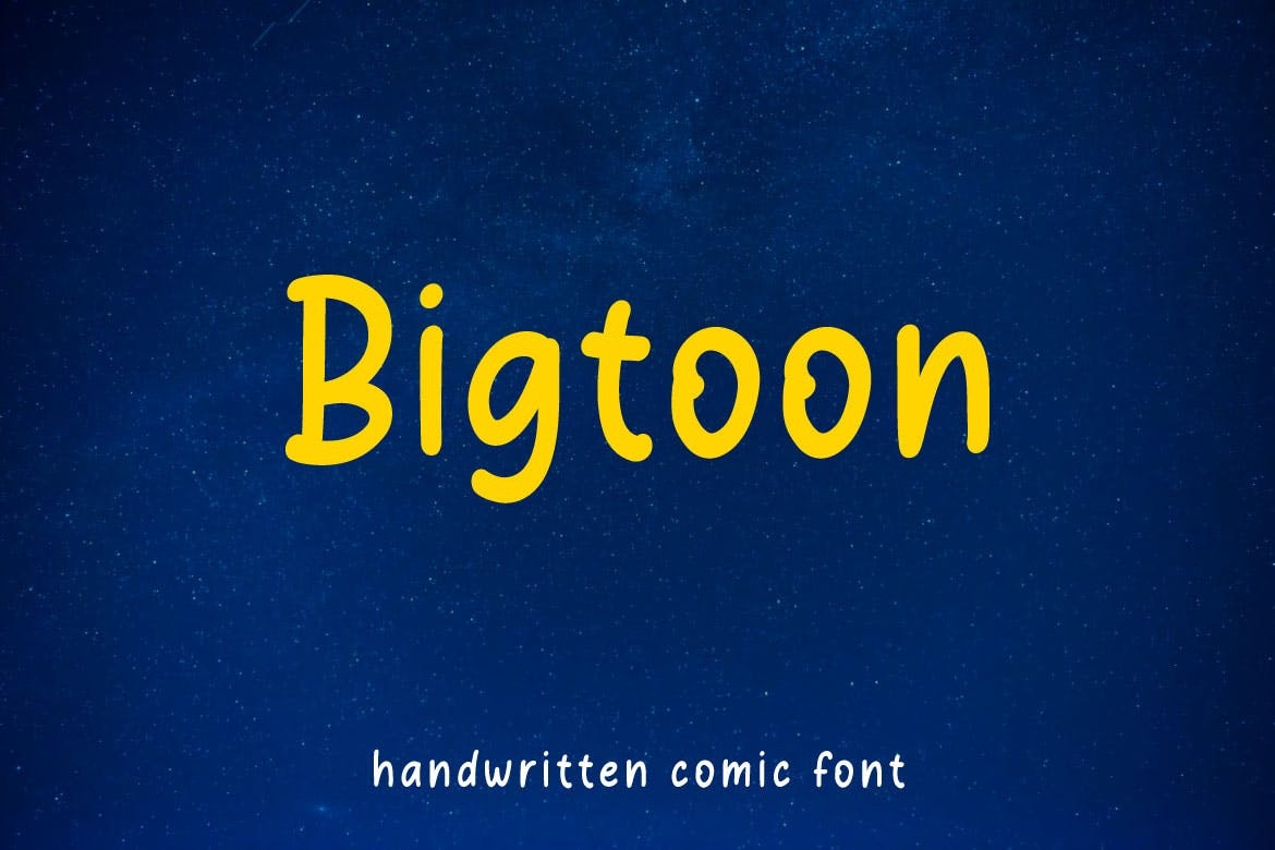 Font Bigtoon