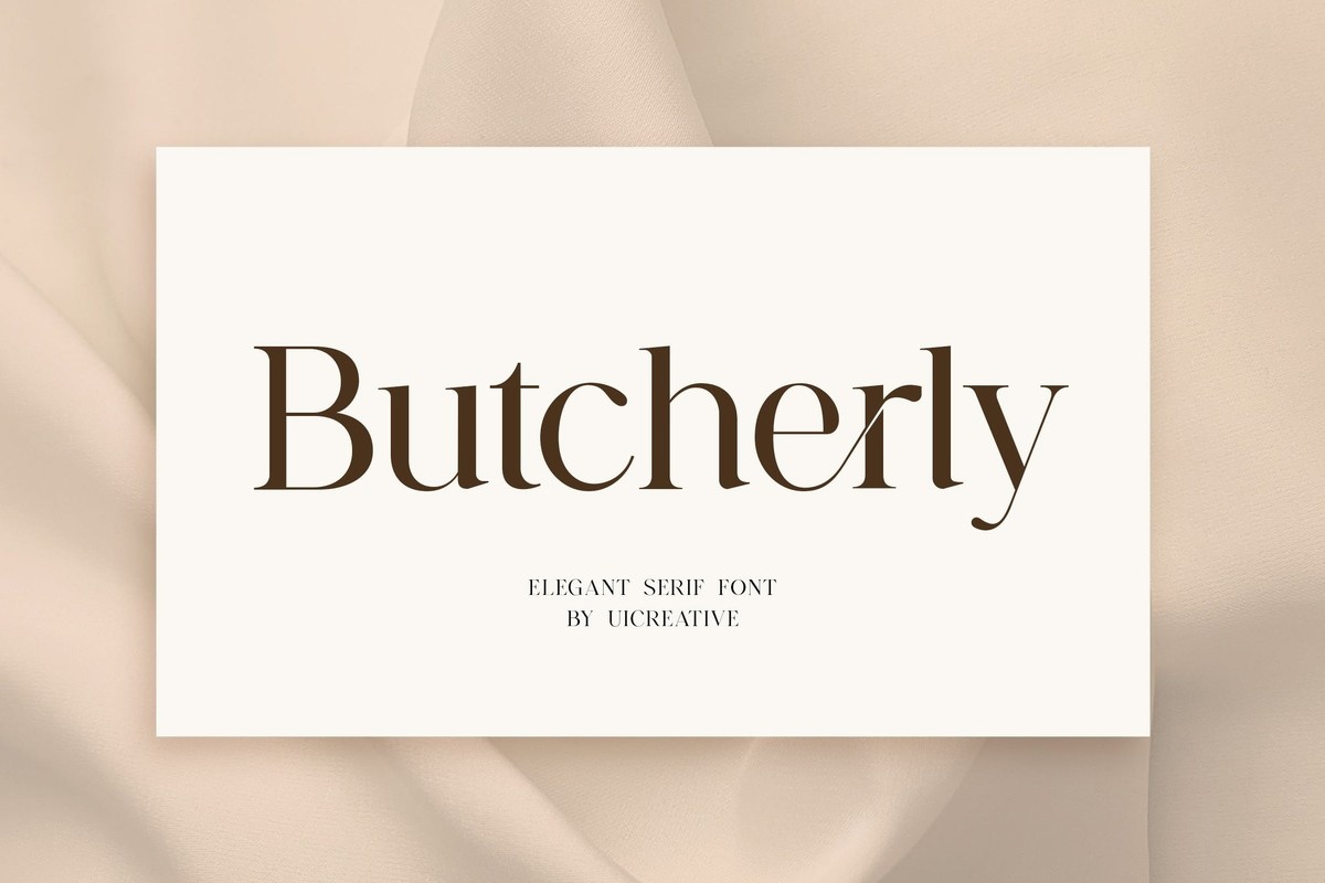 Font Butcherly