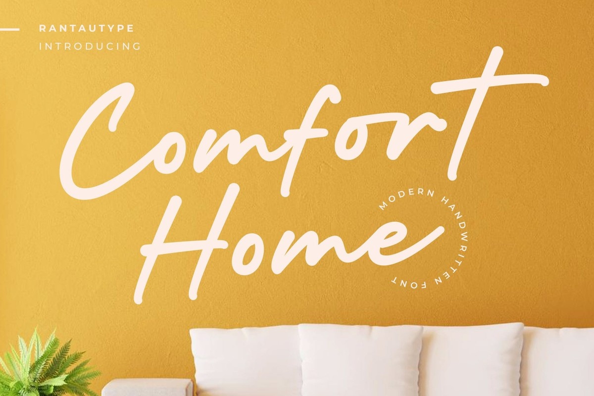 Font Comfort Home