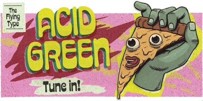 Font Acid Green