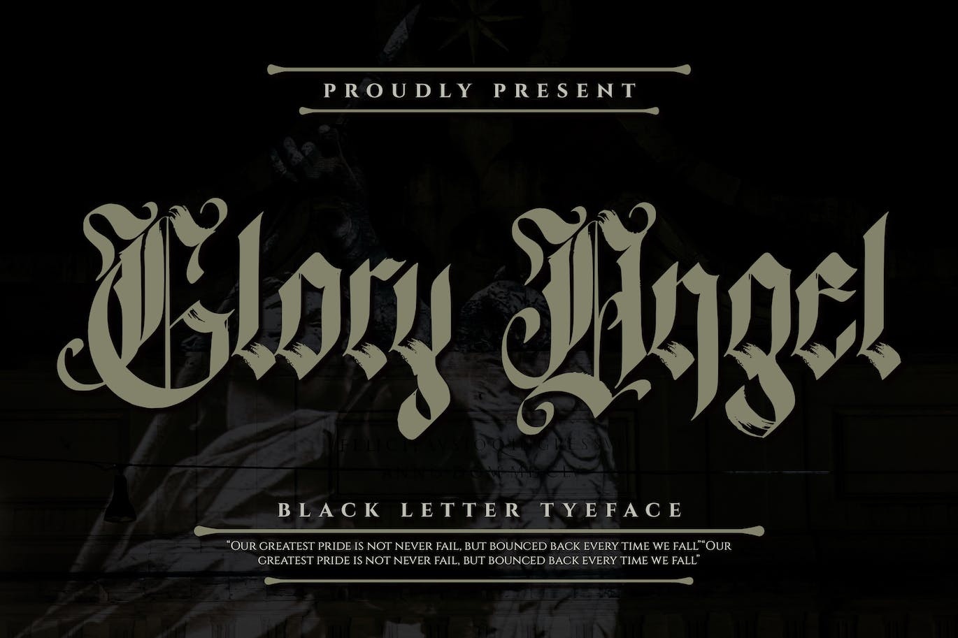 Font Glory Angel