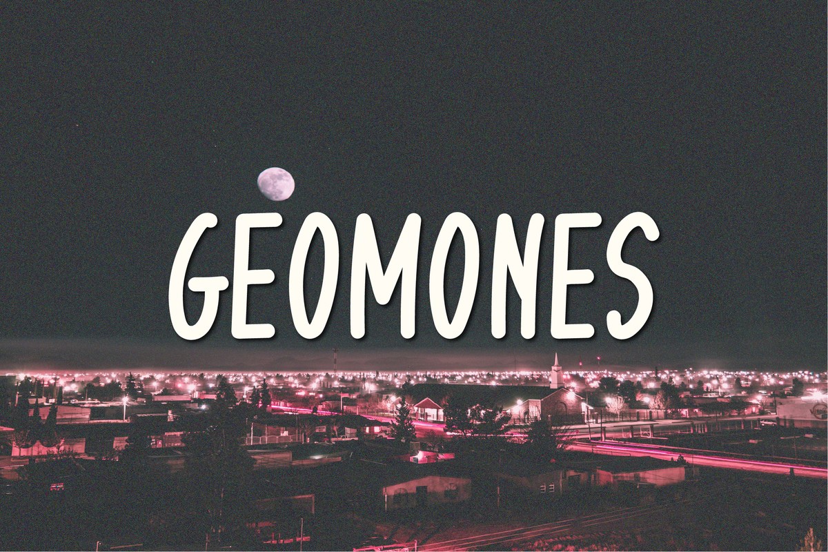 Font Geomones