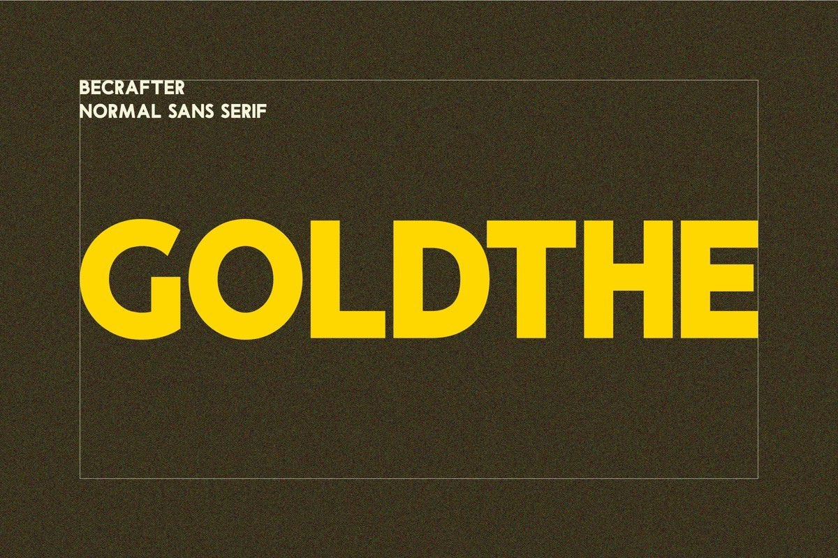 Font Goldthe