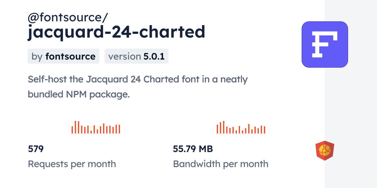 Font Jacquard 24 Charted