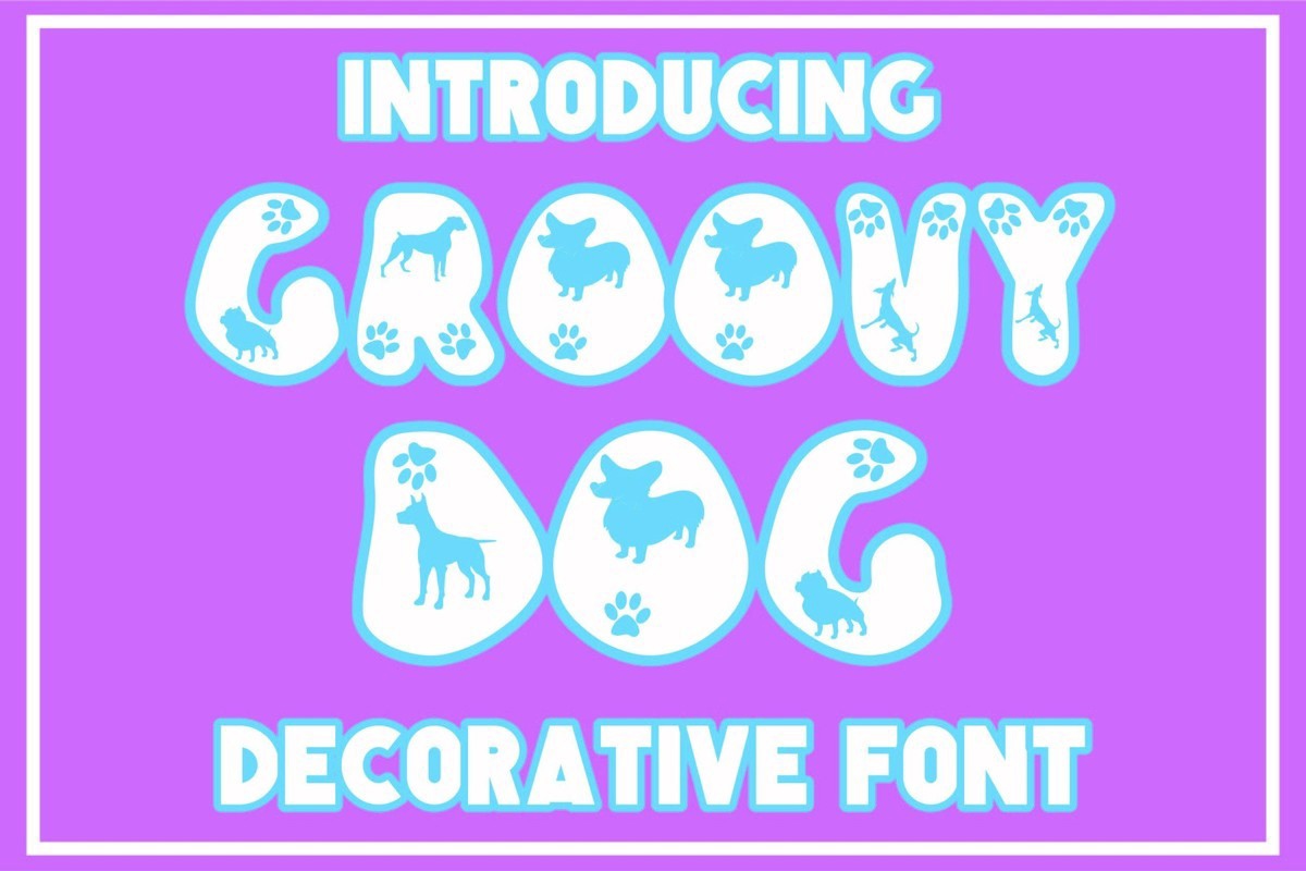 Font Groovy Dog