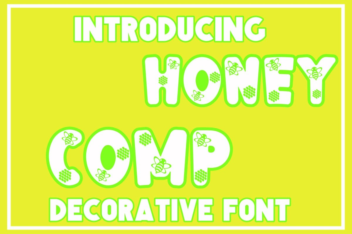 Font Honey Comp