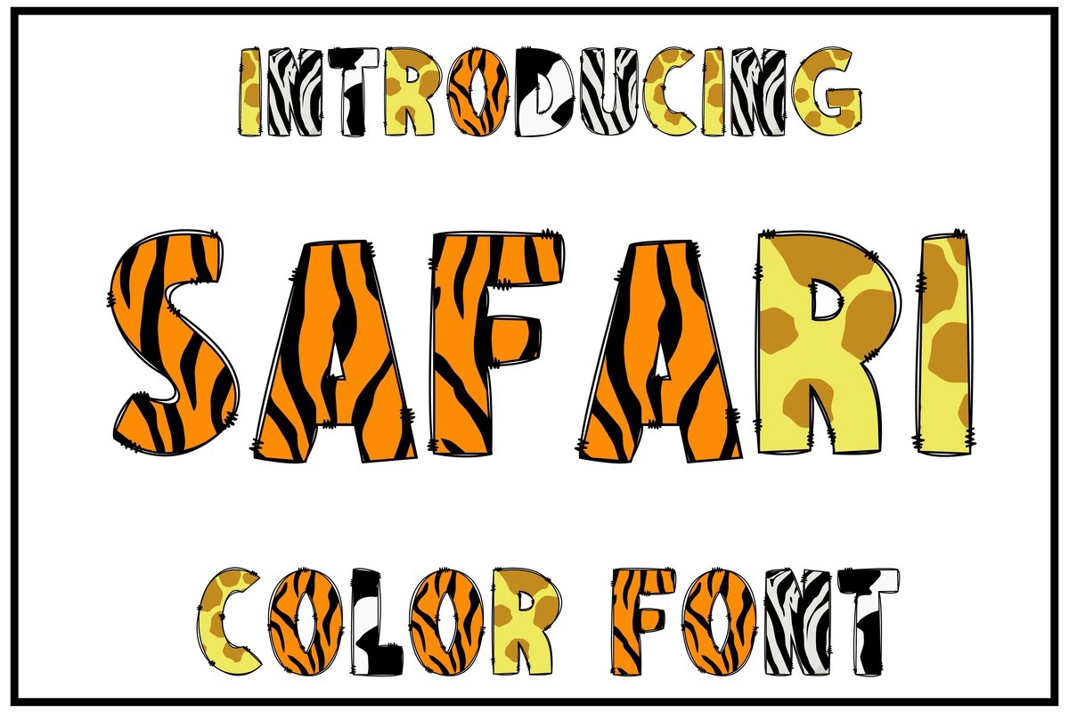 Font Safari: download and install on the WEB site