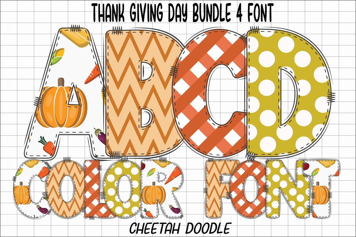 Font Thank Giving Day