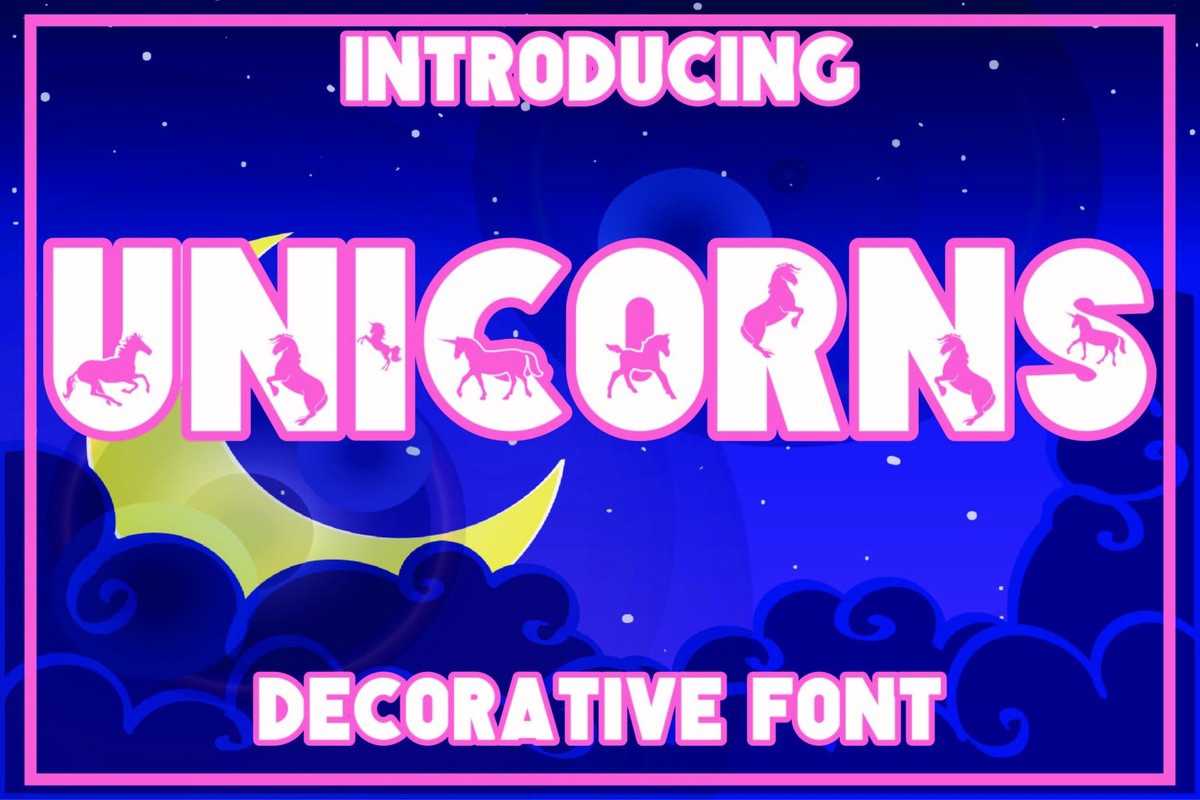 Font Unicorns