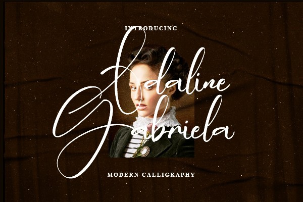 Font Adaline Gabriela