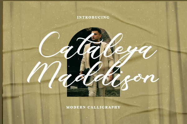 Font Cataleya Maddison